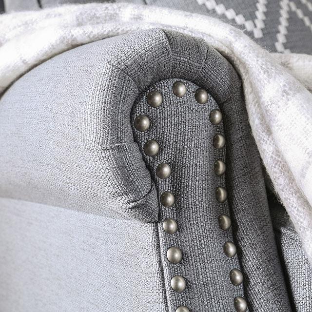 Giovanni Gray Sofa - Visions in Furniture (La Mirada, CA)