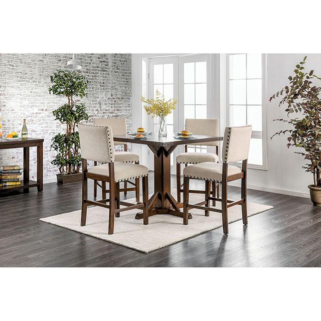 Glenbrook 5 Pc Counter Ht Table Set - Visions in Furniture (La Mirada, CA)