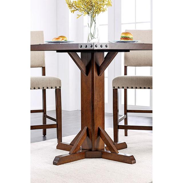 Glenbrook 5 Pc Counter Ht Table Set - Visions in Furniture (La Mirada, CA)