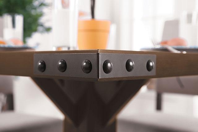 Glenbrook Brown Cherry Dining Table - Visions in Furniture (La Mirada, CA)