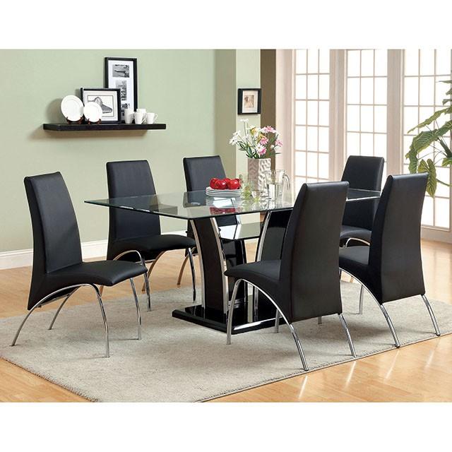 Glenview 7 Pc Dining Table Set - Visions in Furniture (La Mirada, CA)