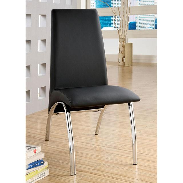Wailoa Black Dining Table - Visions in Furniture (La Mirada, CA)