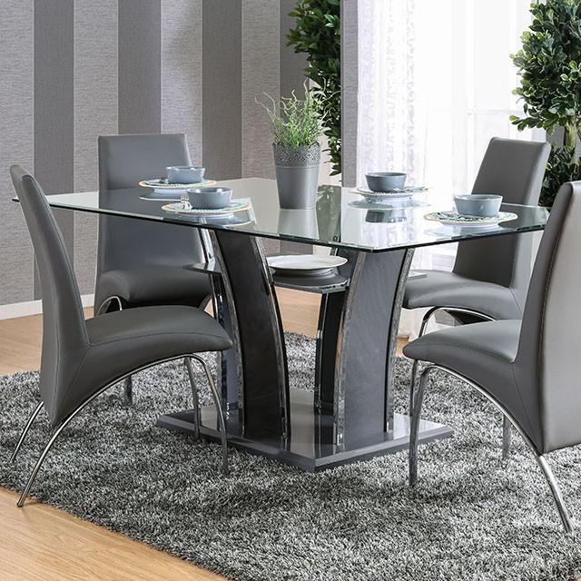 Glenview 7 Pc Dining Table Set - Visions in Furniture (La Mirada, CA)