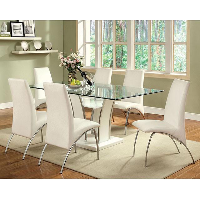 Glenview 7 Pc Dining Table Set - Visions in Furniture (La Mirada, CA)