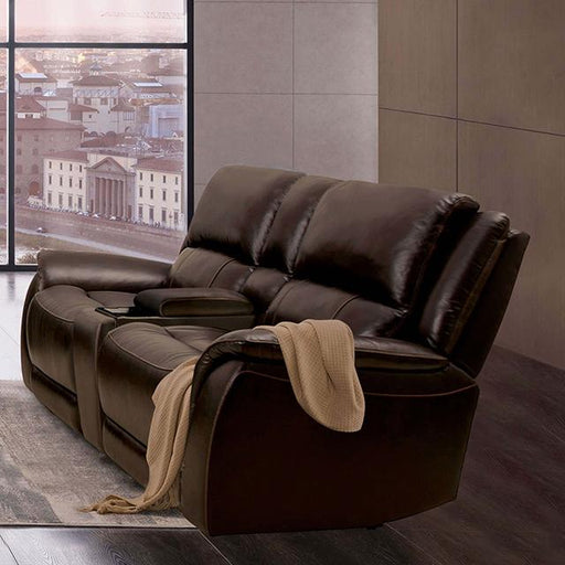GORGIUS Power Loveseat, Espresso - Visions in Furniture (La Mirada, CA)