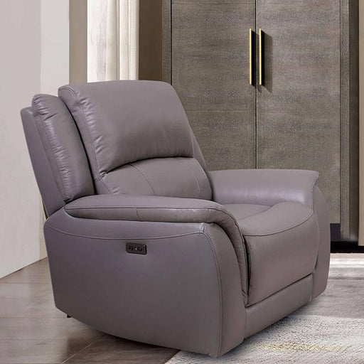 GORGIUS Power Recliner, Light Gray - Visions in Furniture (La Mirada, CA)