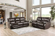 GORGIUS Power Loveseat, Espresso - Visions in Furniture (La Mirada, CA)
