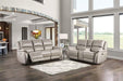 GORGIUS Power Sofa, Light Gray - Visions in Furniture (La Mirada, CA)