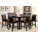 GRANDSTONE II Black Counter Ht. Chair - Visions in Furniture (La Mirada, CA)