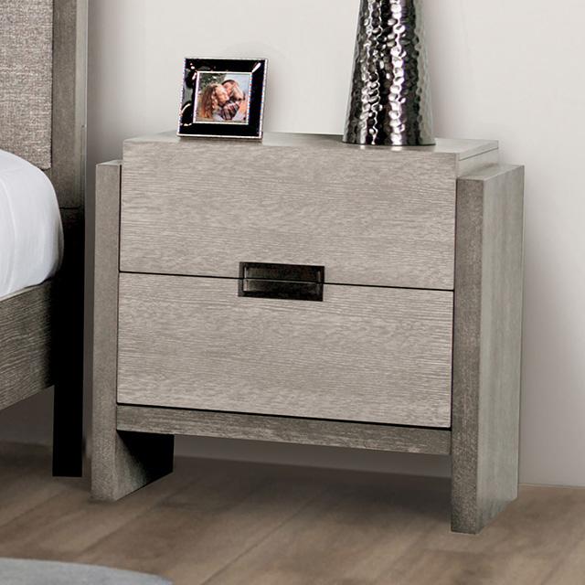 Gristalt Night Stand (w/ Felt Line, No USB) - Visions in Furniture (La Mirada, CA)