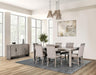 Gristalt 7 Pc Dining Table Set - Visions in Furniture (La Mirada, CA)