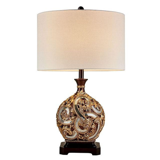 Guadalupe Gold/Brown 29.5"H Golden Brown Table Lamp - Visions in Furniture (La Mirada, CA)