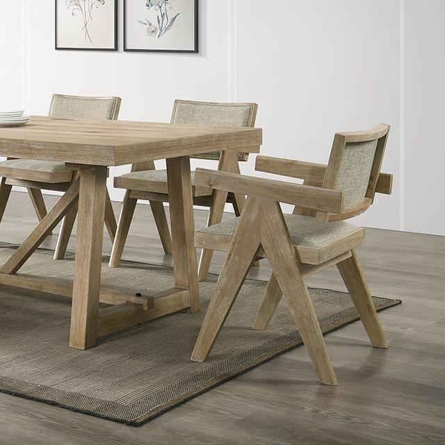 Guisborough 7 Pc Dining Table Set - Visions in Furniture (La Mirada, CA)