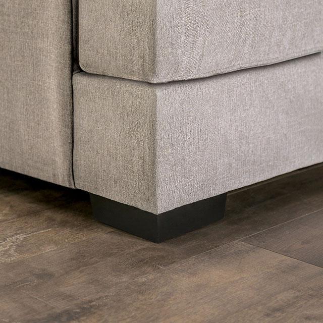 GUNNERSBURY Sectional, Gray - Visions in Furniture (La Mirada, CA)