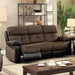 Hadley I Brown/Black Sofa - Visions in Furniture (La Mirada, CA)