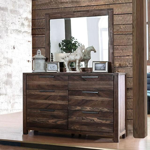 Hankinson Rustic Natural Tone Dresser - Visions in Furniture (La Mirada, CA)