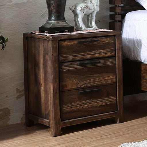 Hankinson Rustic Natural Tone Night Stand - Visions in Furniture (La Mirada, CA)