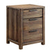 Hankinson Rustic Natural Tone Night Stand - Visions in Furniture (La Mirada, CA)