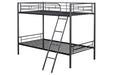 Hector Twin/Twin Metal Bunkbed - Visions in Furniture (La Mirada, CA)