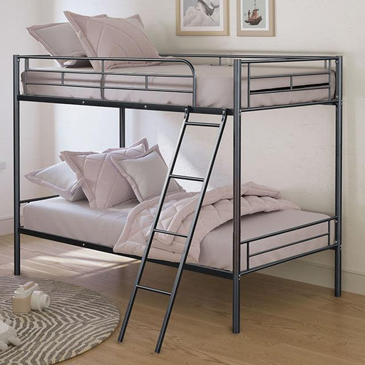 Hector Twin/Twin Metal Bunkbed - Visions in Furniture (La Mirada, CA)