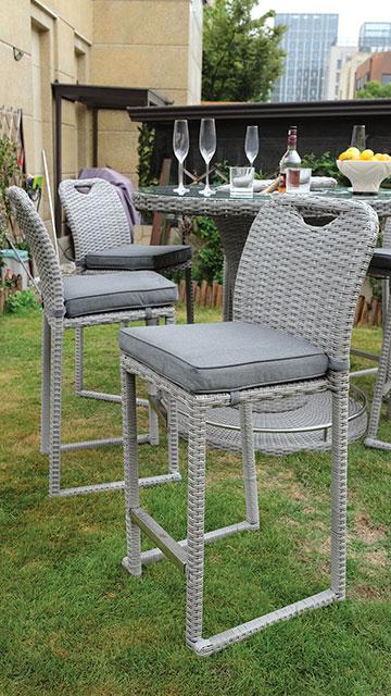Cyprus Bar Chair (6/Ctn) - Visions in Furniture (La Mirada, CA)
