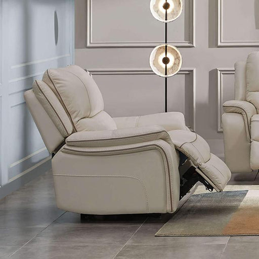HENRICUS Glider Recliner, Beige - Visions in Furniture (La Mirada, CA)