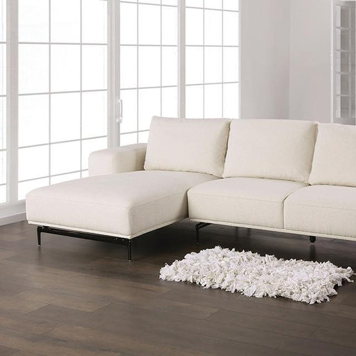 Baerum Sectional, Left & Right Chaise Beige & Gray - Visions in Furniture (La Mirada, CA)