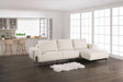 Baerum Sectional, Left & Right Chaise Beige & Gray - Visions in Furniture (La Mirada, CA)