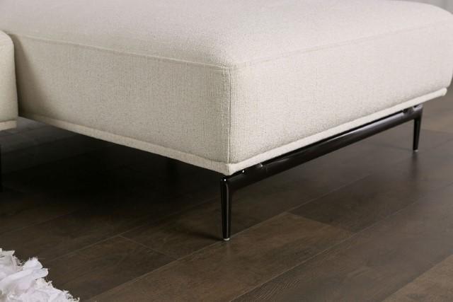 Baerum Sectional, Left & Right Chaise Beige & Gray - Visions in Furniture (La Mirada, CA)