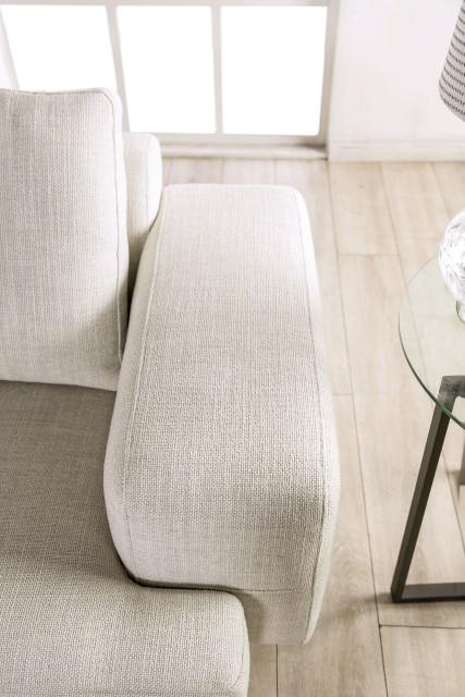 Baerum Sectional, Left & Right Chaise Beige & Gray - Visions in Furniture (La Mirada, CA)