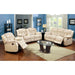 Barbado Ivory Sofa w/ 2 Recliners - Visions in Furniture (La Mirada, CA)