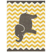 BARON 5' X 8', Area Rug, Elephant, Yellow/Gray - Visions in Furniture (La Mirada, CA)