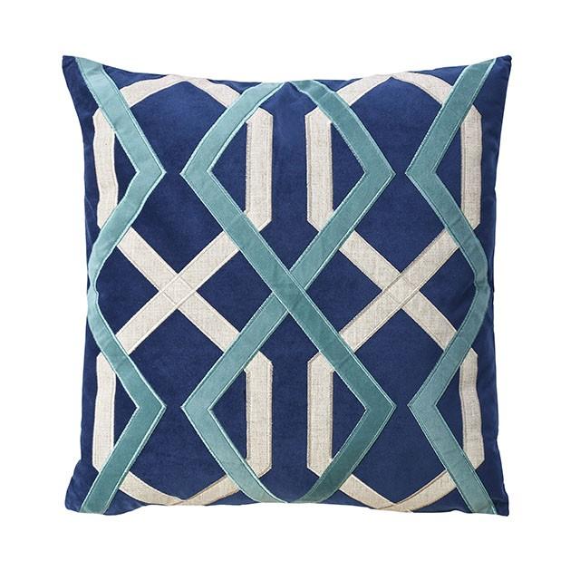Bea Indigo 20" X 20" Pillow, Indigo (2/CTN) - Visions in Furniture (La Mirada, CA)
