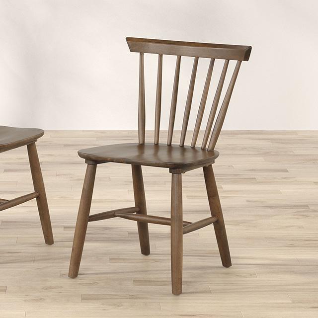 Beale Dining Chair (2/CTN) Natural, Brown, & Beige - Visions in Furniture (La Mirada, CA)