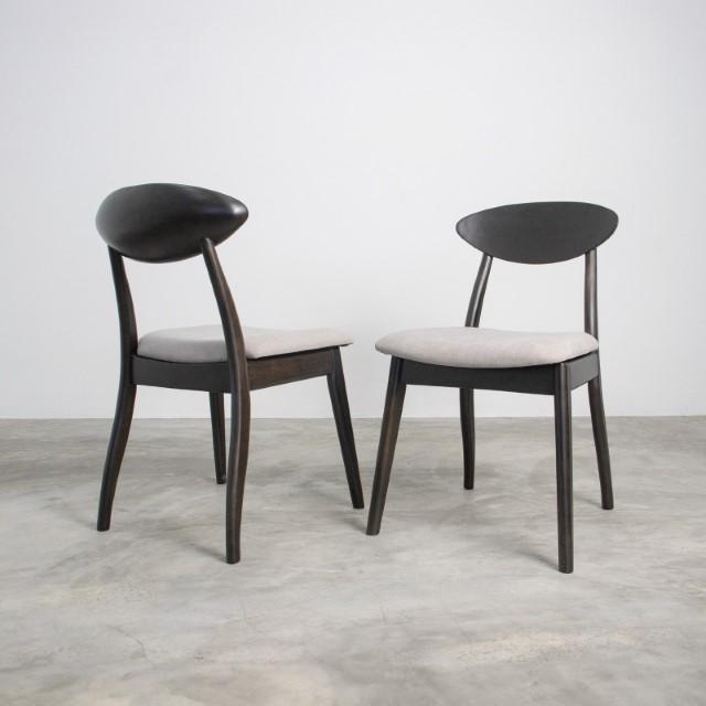 Beale Dining Chair (2/CTN) Natural, Brown, & Beige - Visions in Furniture (La Mirada, CA)