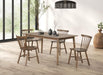 Beale Dining Chair (2/CTN) Natural, Brown, & Beige - Visions in Furniture (La Mirada, CA)