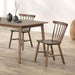Beale Dining Table Walnut & Black - Visions in Furniture (La Mirada, CA)
