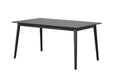Beale Dining Table Walnut & Black - Visions in Furniture (La Mirada, CA)
