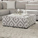 HERMISTON Ottoman, Gray - Visions in Furniture (La Mirada, CA)