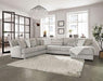 HERMISTON Sectional, Gray - Visions in Furniture (La Mirada, CA)