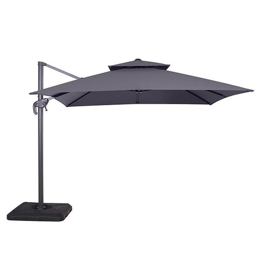 Hero 10 Ft Square Umbrella w/ Double Top + 37" Large Base - Visions in Furniture (La Mirada, CA)