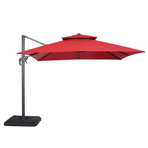 Hero 10 Ft Square Umbrella w/ Double Top + 37" Large Base - Visions in Furniture (La Mirada, CA)