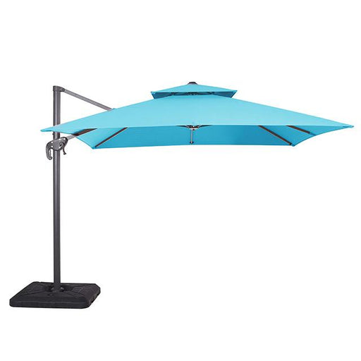Hero 10 Ft Square Umbrella w/ Double Top + 37" Large Base - Visions in Furniture (La Mirada, CA)