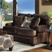 Bonaventura Brown Love Seat - Visions in Furniture (La Mirada, CA)