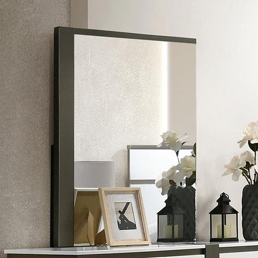 BIRSFELDEN Mirror, White - Visions in Furniture (La Mirada, CA)