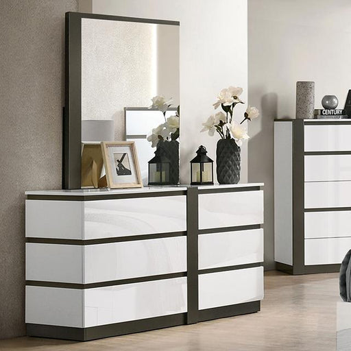 BIRSFELDEN Dresser, White - Visions in Furniture (La Mirada, CA)