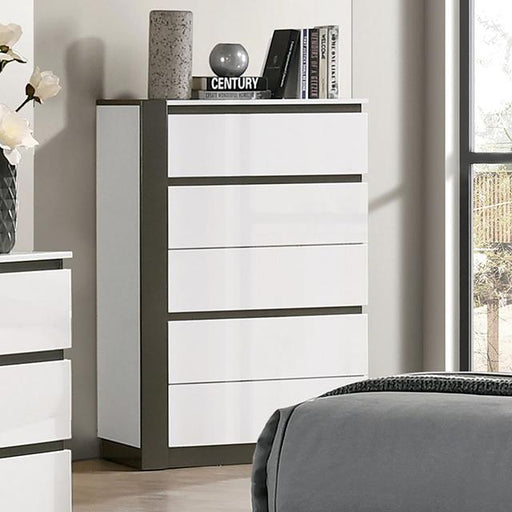 BIRSFELDEN Chest, White - Visions in Furniture (La Mirada, CA)