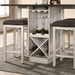 BINGHAM Counter Ht. Table w/ 2 x 15" Leaves - Visions in Furniture (La Mirada, CA)