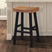 Biasca 29" Stool (2/CTN) White, Brown, & Black - Visions in Furniture (La Mirada, CA)