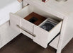 Berenice Espresso Night Stand White, Gray, & Espresso - Visions in Furniture (La Mirada, CA)